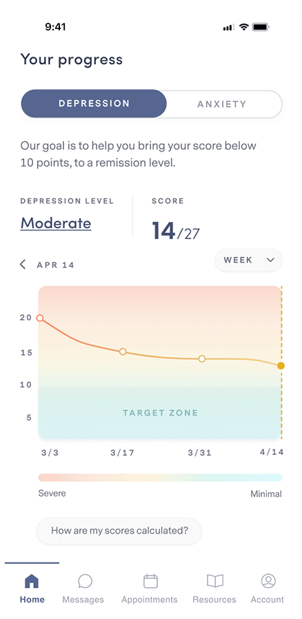 Brightside app - Proactive Progress Tracking