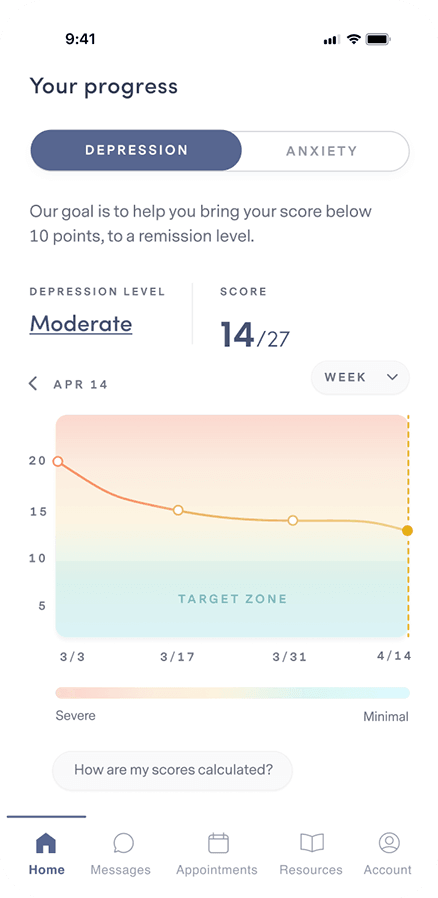 Brightside app - Proactive Progress Tracking