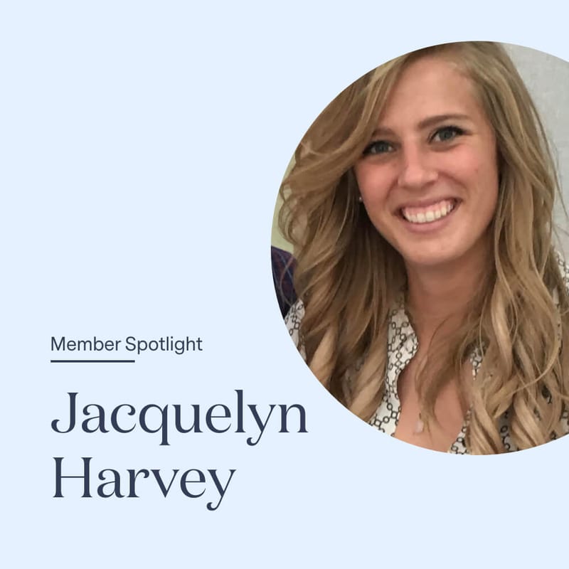 Member Spotlight: Jacquelyn’s Story